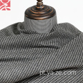 Tweed xadrez barato check houndstooth tecido para sobretudo